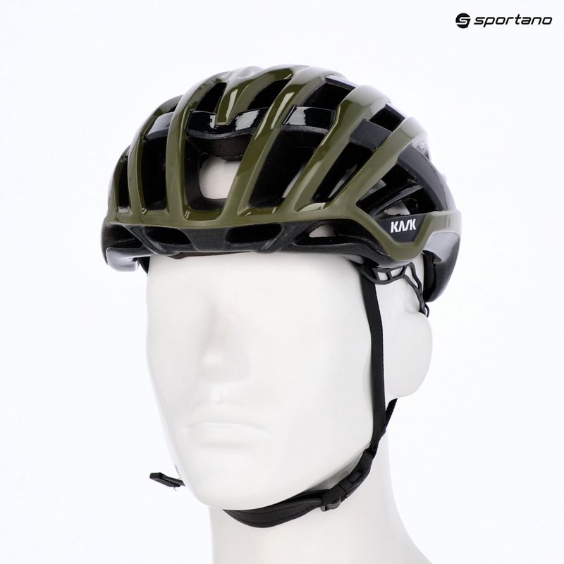 Dviračio šalmas KASK Valegro olive green 17
