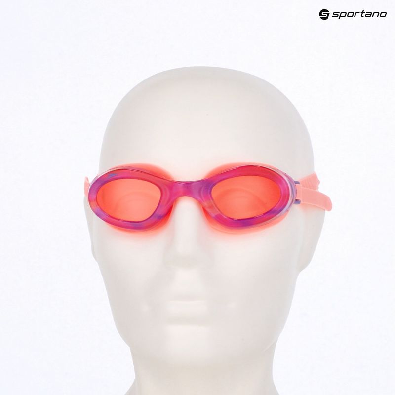 Vaikiški plaukimo akiniai Speedo Futura Hydrospex Printed Jr pink lemonade chilly dye/vermillion 3