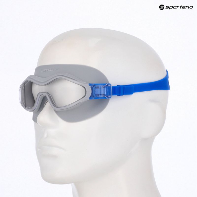 Plaukimo kaukė Speedo Hydrosity light cement / clear 8