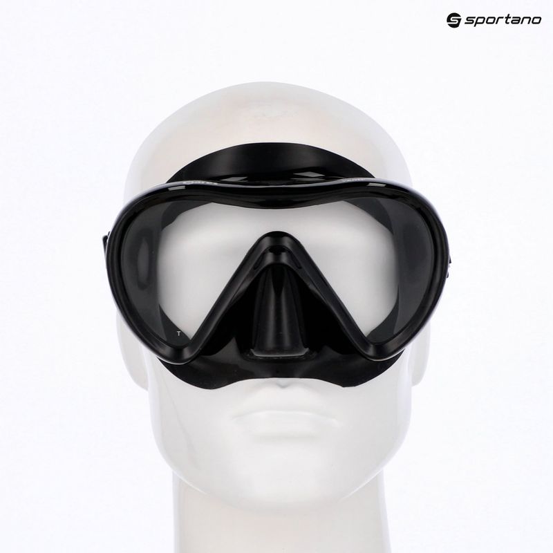 Paviršinio nardymo kaukė Mares Vento black/black 5
