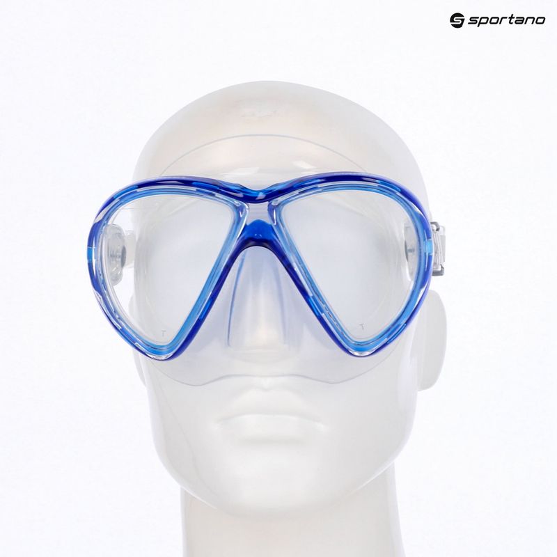 Nardymo kaukė Mares Marea blue reflex/clear 3