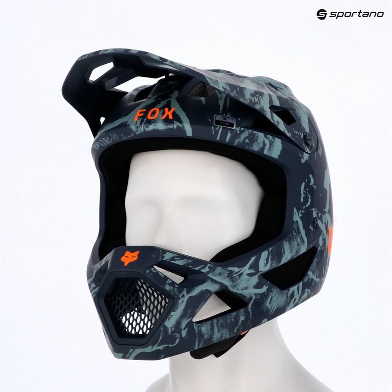 Dviračio šalmas Fox Racing Rampage Img Print arctic blue 7