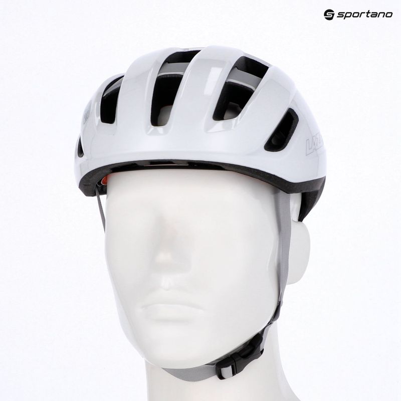 Dviračio šalmas Lazer Sphere KinetiCore white/silver 8