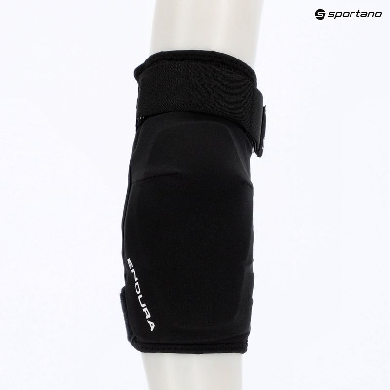 Vaikiškos dviračių alkūnių apsaugos Endura Singletrack Youth Elbow Pads black 10
