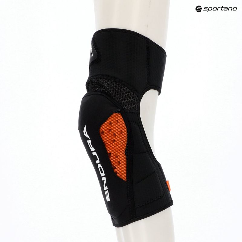 Endura MT500 D3O Open Knee Pad dviračių apsaugos juodos spalvos 10