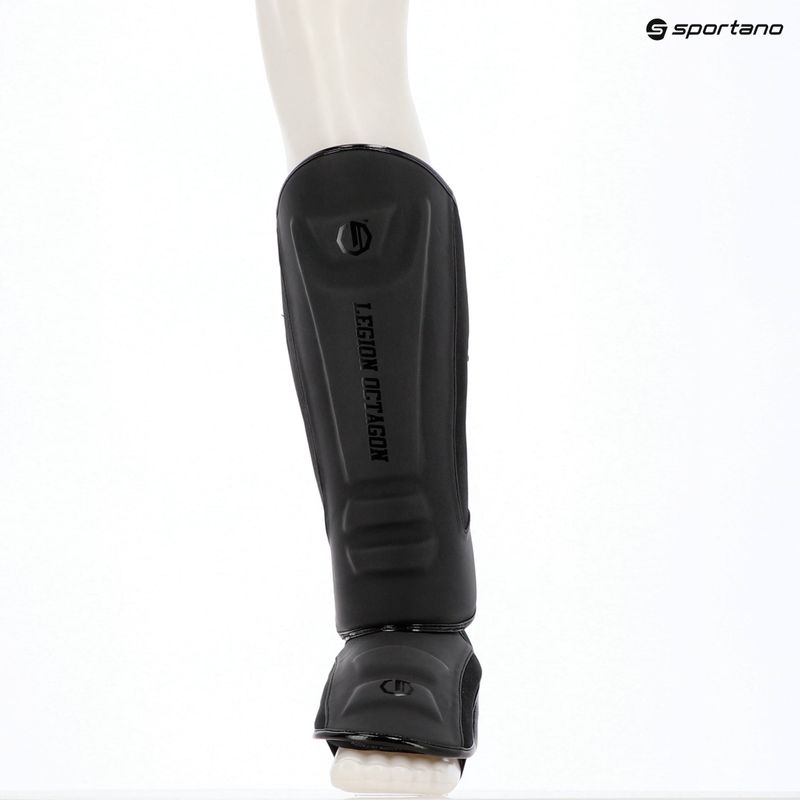 Blauzdų ir pėdų apsaugos Octagon Legion Enforcer black 12
