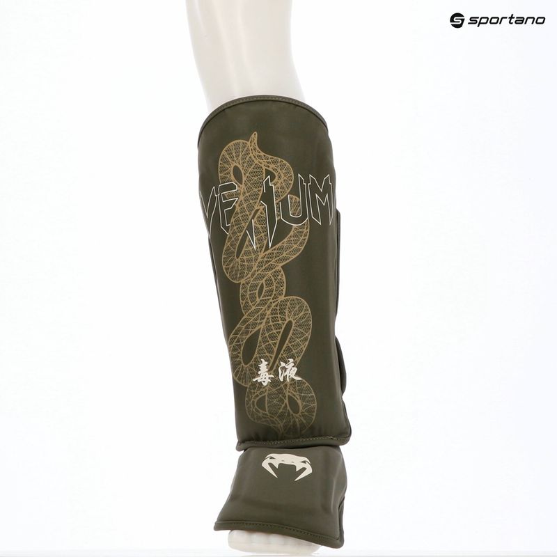 Blauzdų ir pėdų apsaugos Venum Serpenti khaki/bronze/ivory 9