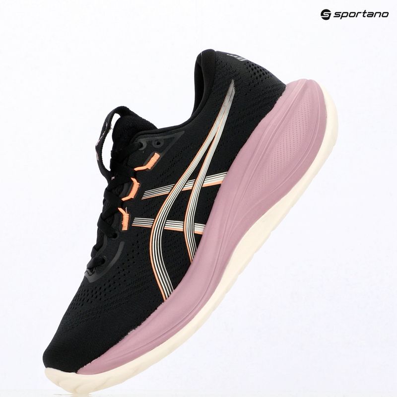 Moteriški bėgimo batai Asics Gel-Cumulus 28 Black/Taro Purple 17