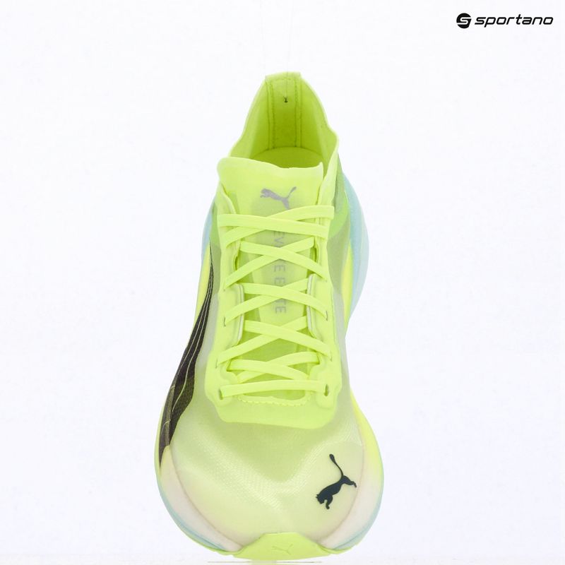 Moteriški bėgimo batai PUMA Deviate Nitro Elite Racer yellow/green/blue/grey/white/black 9