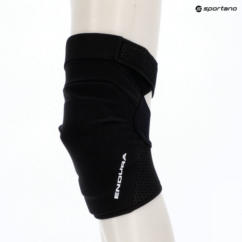 Vaikiškos dviračių kelių apsaugos Endura Singletrack Youth Knee Pads black 7