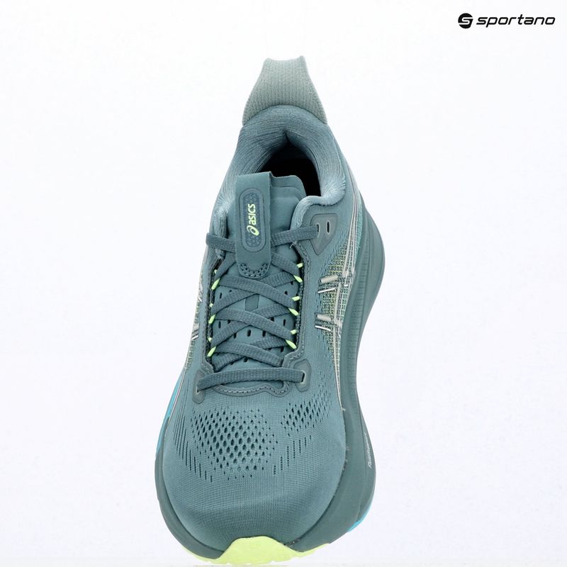 Vyriški bėgimo batai ASICS Gel-Kayano 33 foggy teal/illuminate yellow 16