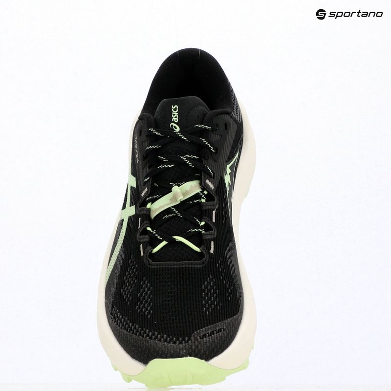 Vyriški bėgimo batai Asics Trabuco 14 black/illuminate yellow 15