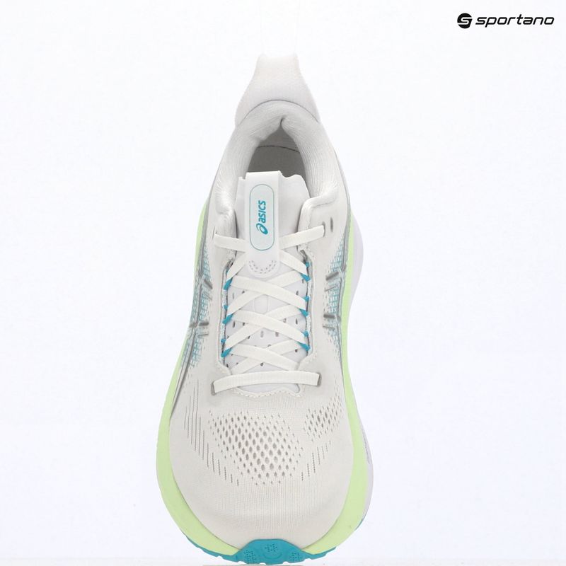 Vyriški bėgimo batai ASICS Gel-Kayano 33 white/energy aqua 16