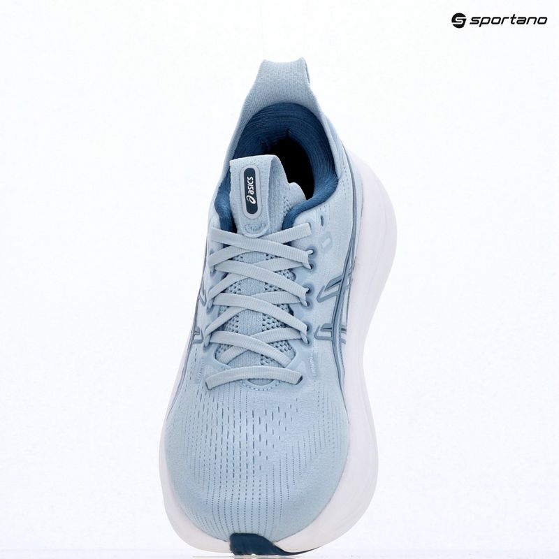 Moteriški bėgimo batai ASICS Gel-Nimbus 28 solid air/calm indigo 16