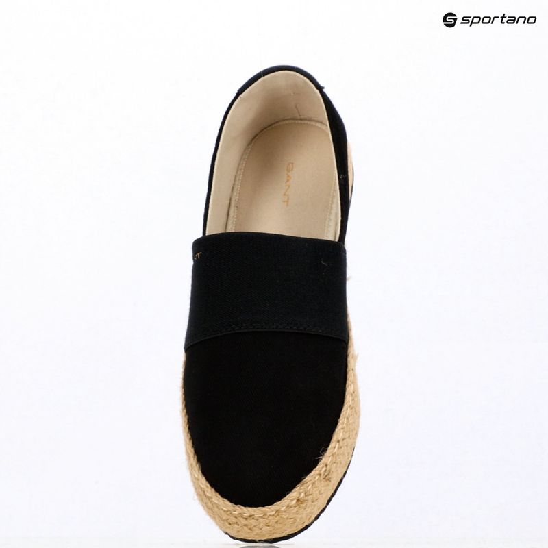 Moteriškos espadrilės GANT Raffiaville black 16