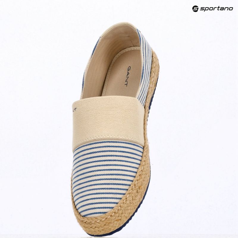 Moteriškos espadrilės GANT Raffiaville blue/cream 16