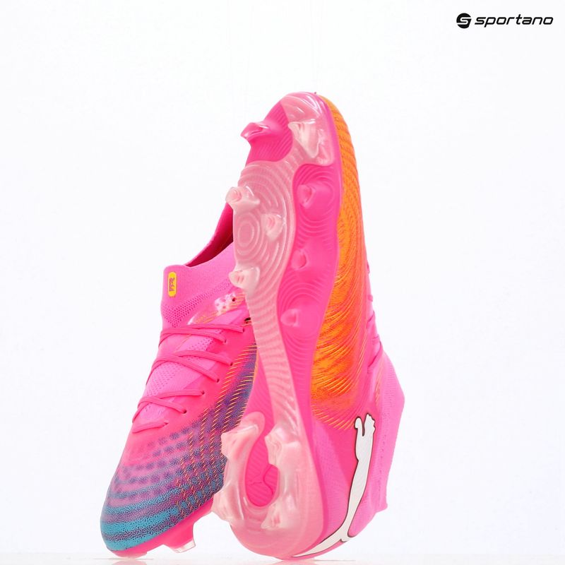 Futbolo batai PUMA Future 9 Pro FG/AG poison pink/sun stream/bright aqua/puma white 15