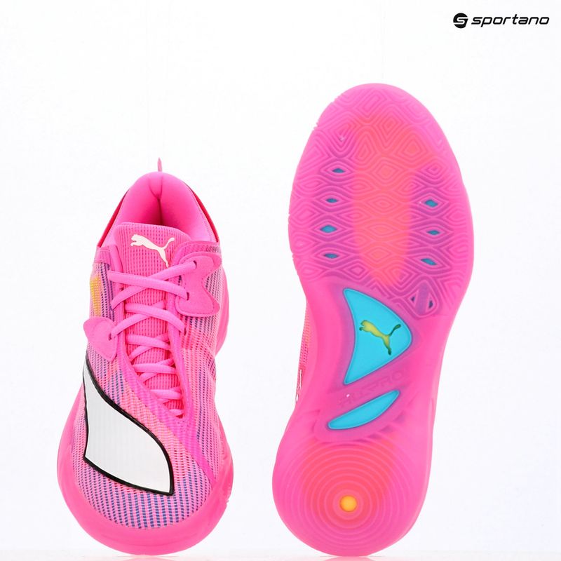 Krepšinio batai PUMA All-Pro NITRO 2 Showtime poison pink/bright aqua/lime squeeze 17