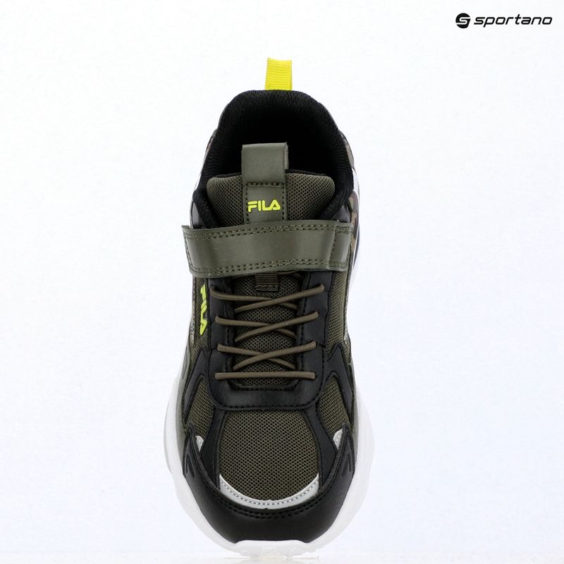 Vaikiški batai FILA Madrun Velcro olive night 16