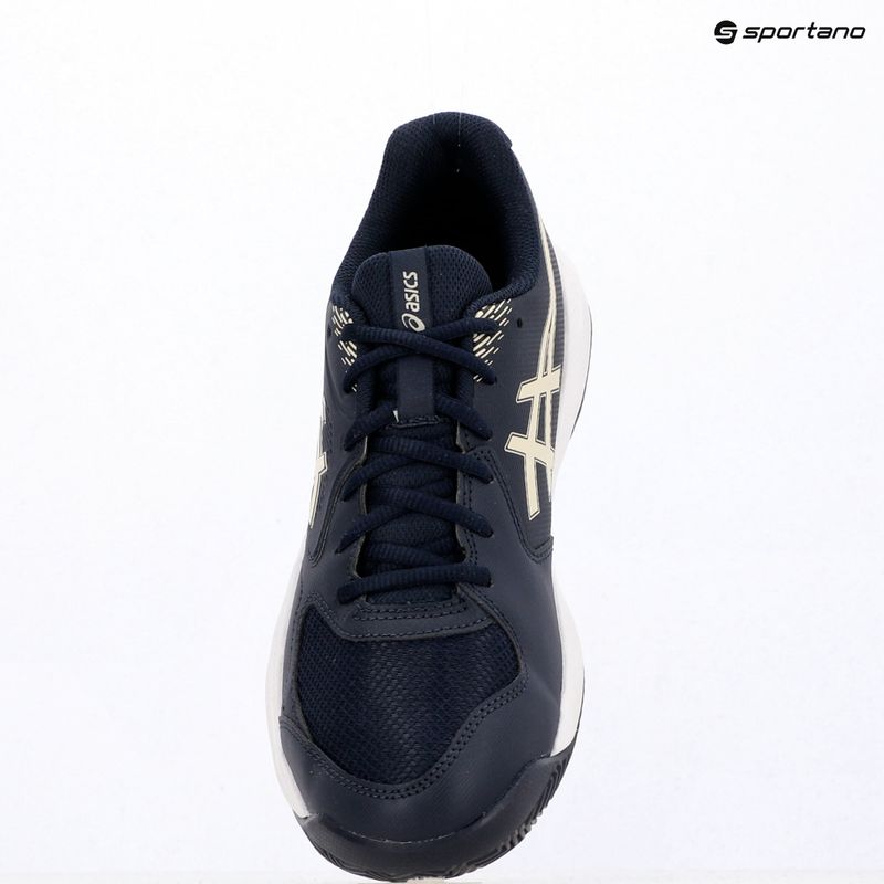 Vyriški teniso batai ASICS Gel-Dedicate 9 Clay midnight/oatmeal 14