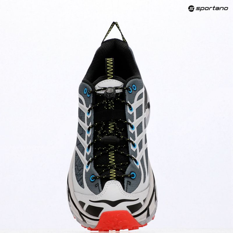 Batai HOKA Mafate Three 2 Wordmark Ash Grey/Outer Orbit 17