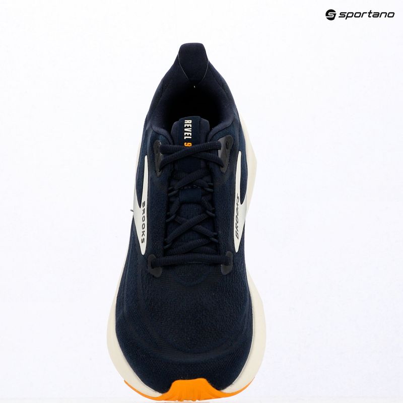 Vyriški bėgimo batai Brooks Revel 9 navy/navy/orange 15