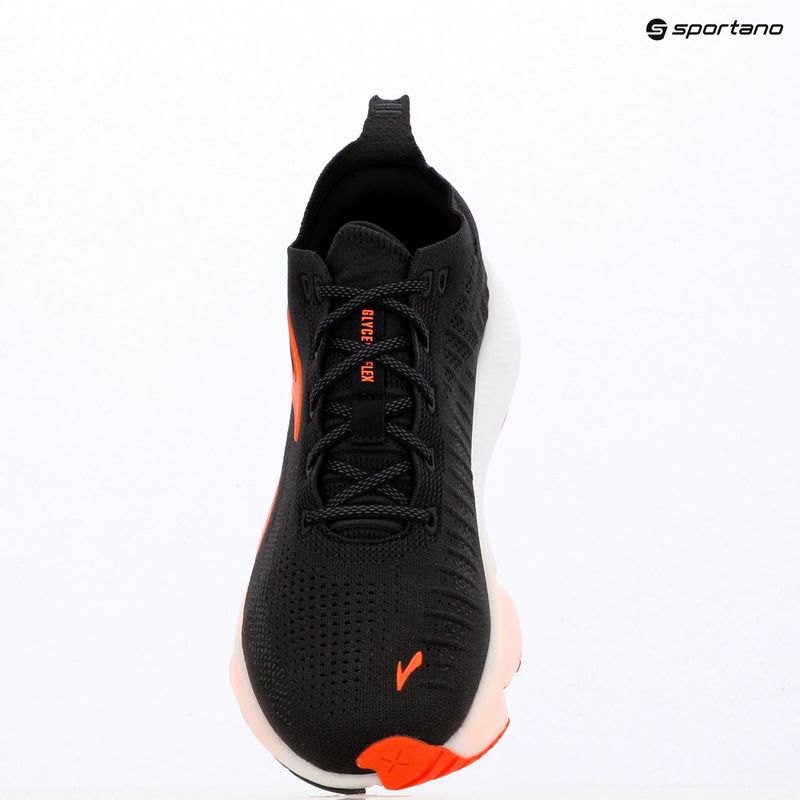 Vyriški bėgimo batai Brooks Glycerin Flex black/orange 15