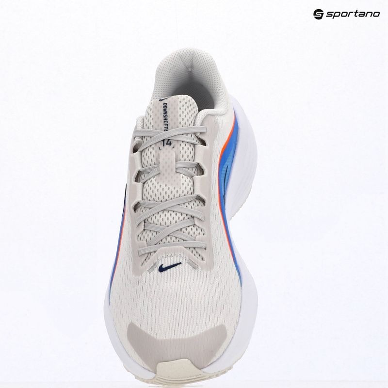 Vyriški bėgimo batai Nike Downshifter 14 platinum tint/black/white/off noir 13