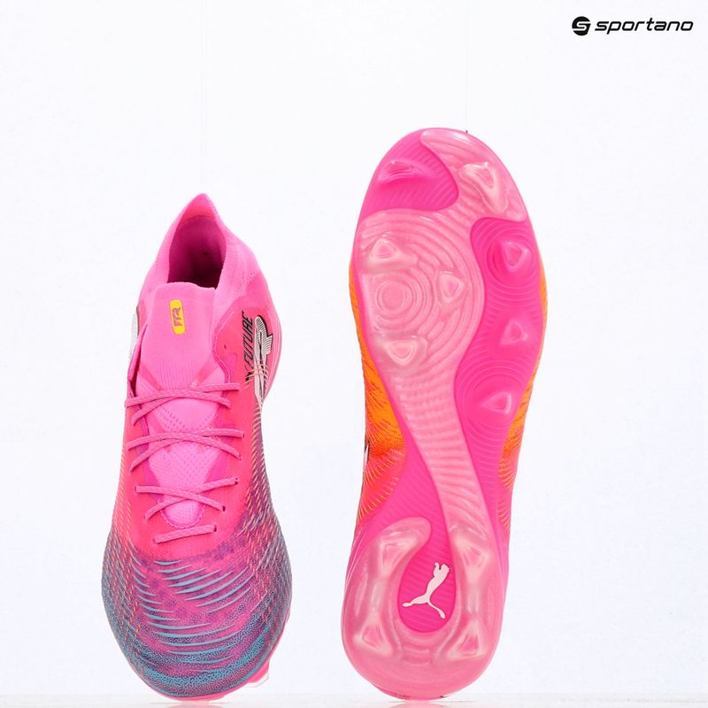Futbolo batai PUMA Future 9 Fusion FG/AG poison pink/sun stream/bright aqua/puma white 15