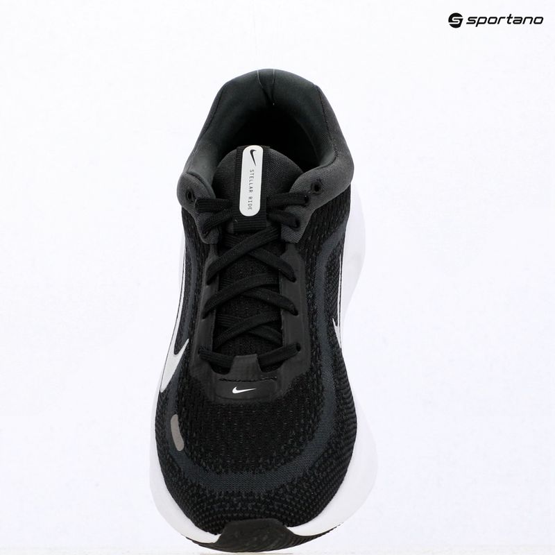 Bėgimo bateliai Nike Stellar Ride juoda/anglies pilka/tyra platina/balta 9