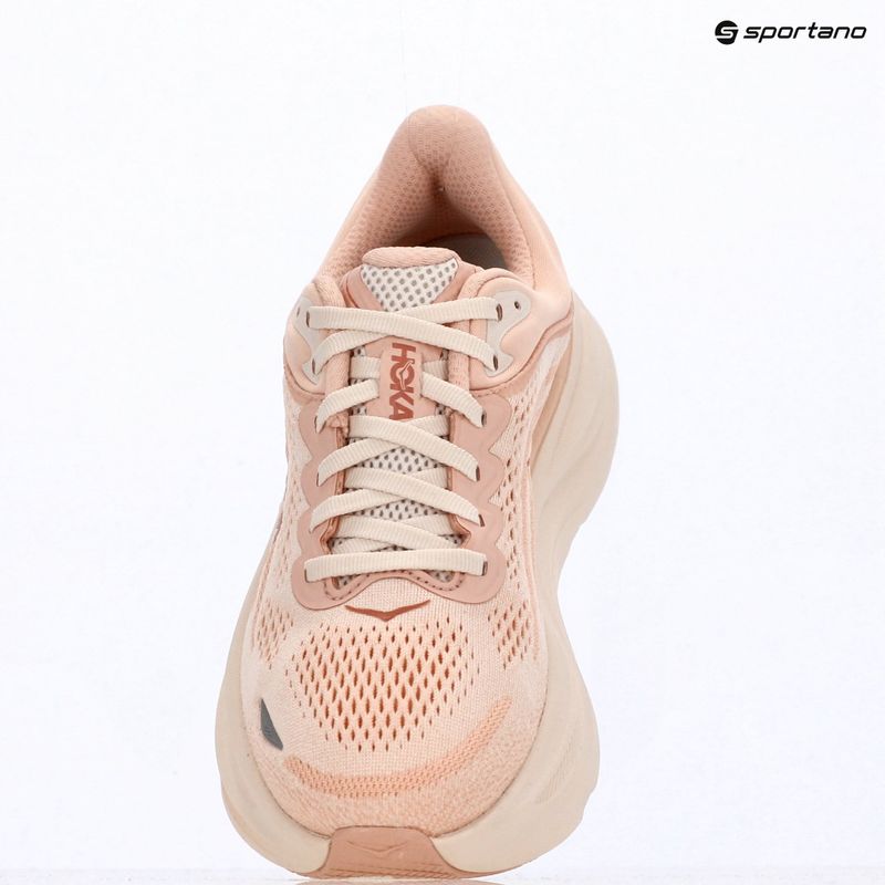 Moteriški bėgimo batai Hoka Bondi 9 rose latte/rose cream 18