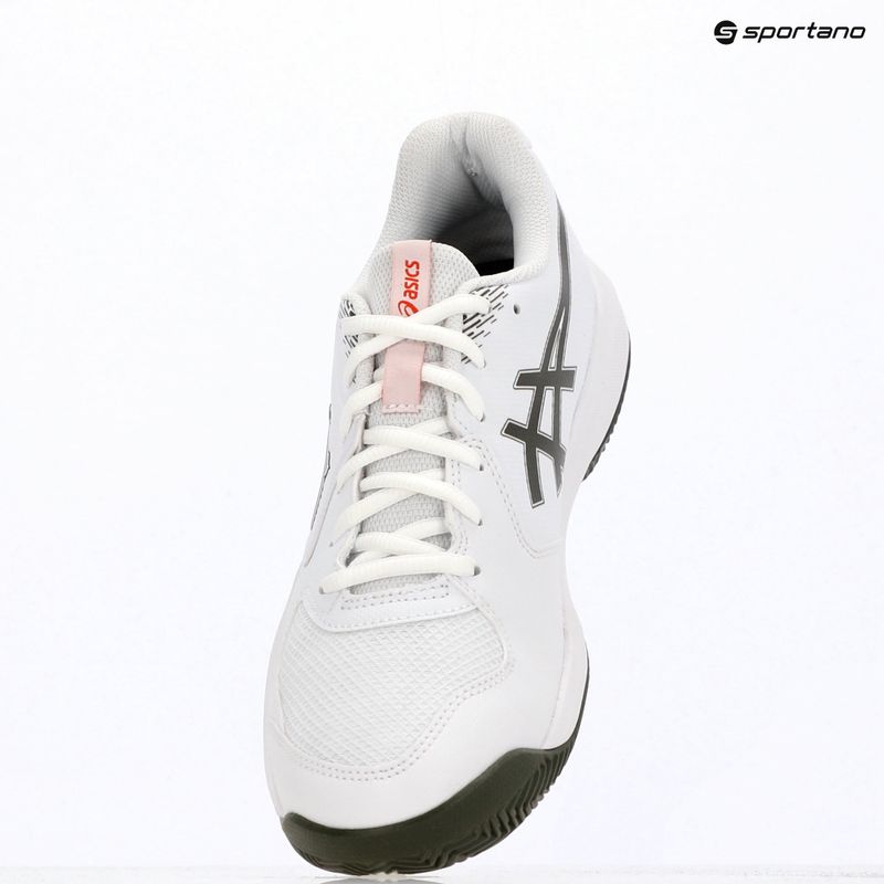 Vyriški teniso batai ASICS Gel-Dedicate 9 Clay white/vintage khaki 9