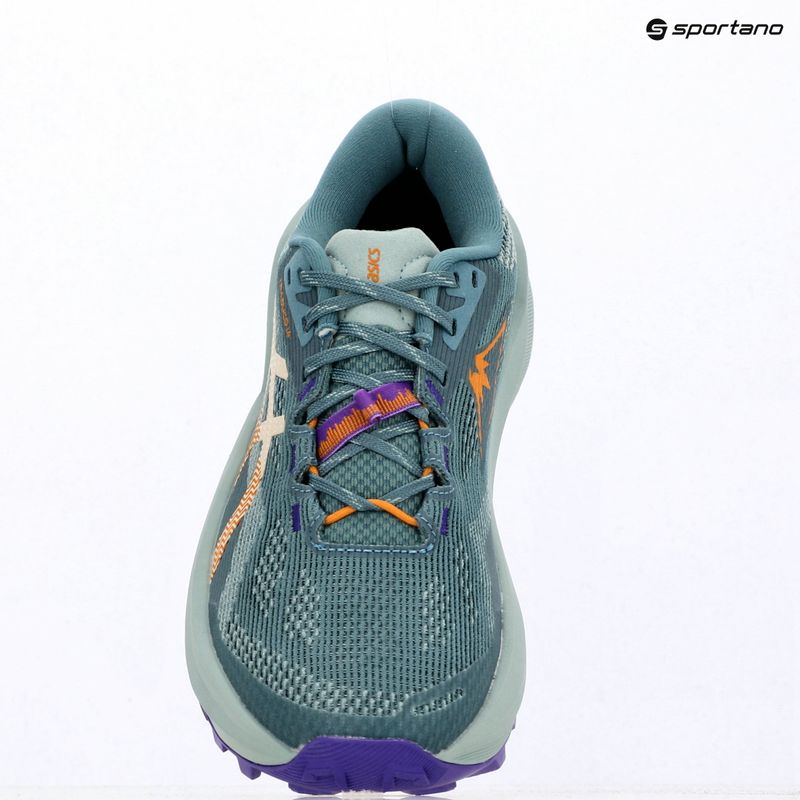 Moteriški bėgimo batai ASICS Trabuco 14 foggy teal/radiant amethyst 9