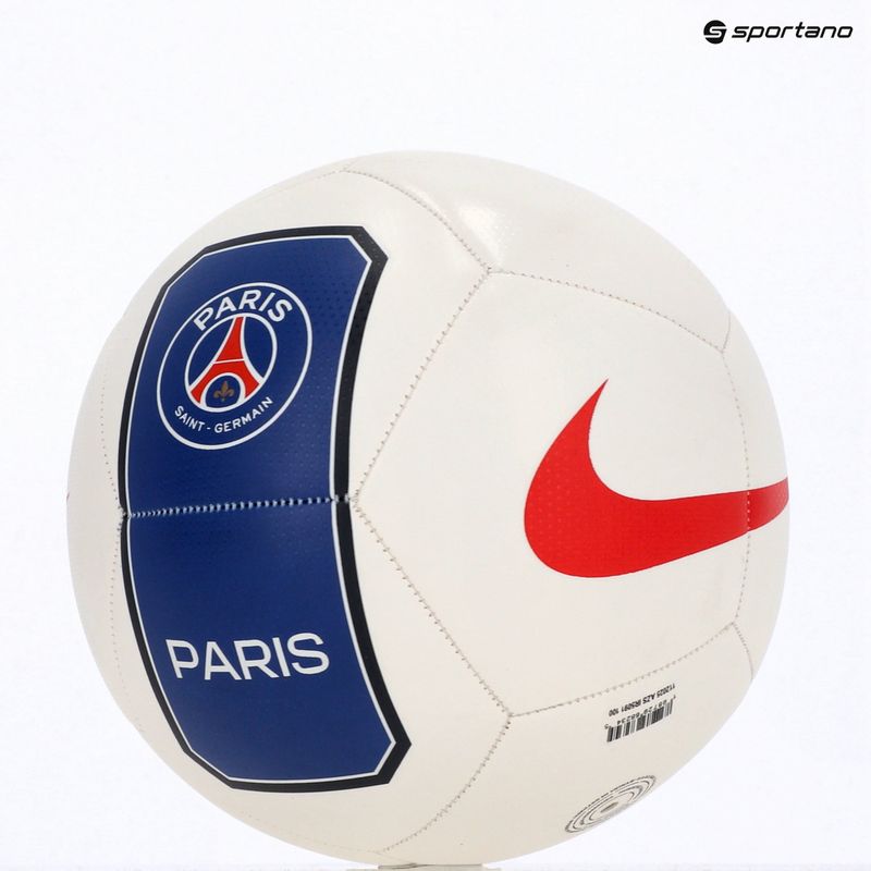 Futbolo kamuolys Nike Pitch Paris-Saint Germain white/old royal size 5 5
