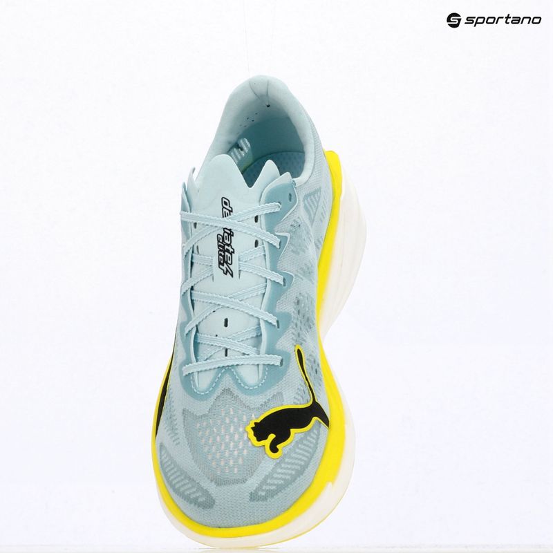 Moteriški bėgimo batai Puma Deviate Nitro Elite 4 Fresh Water/Lemon Crush/Puma Black 16