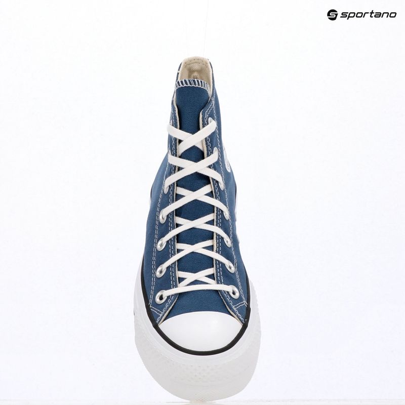 Moteriški sportbačiai Converse Chuck Taylor All Star Lift Hi slacker blue/whie/black 9