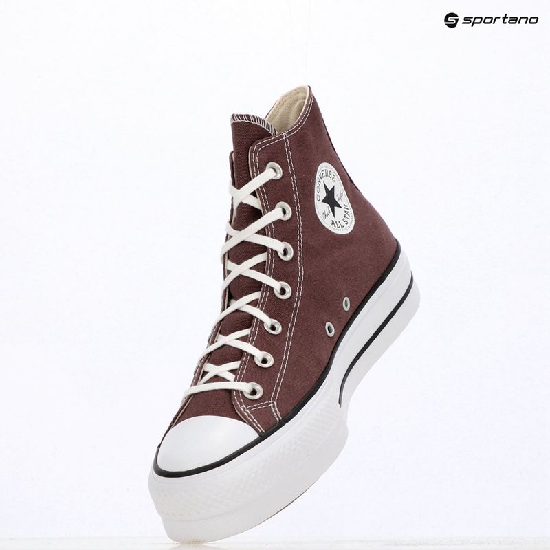 Moteriški sportbačiai Converse Chuck Taylor All Star Lift Hi trail mixed/natural ivory 9