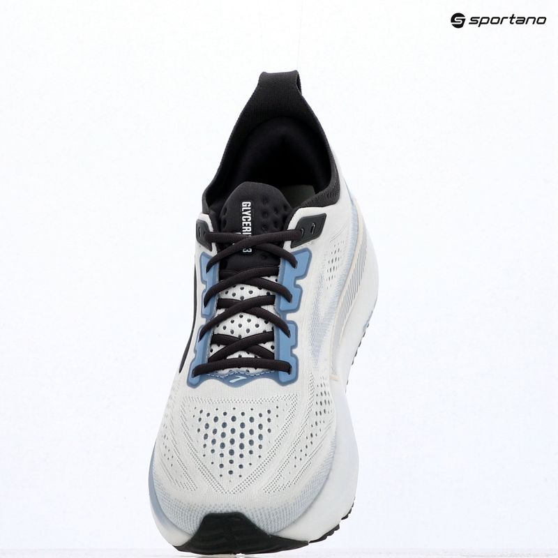 Vyriški bėgimo batai Brooks Glycerin GTS 23 white/rain/baltic sea 9