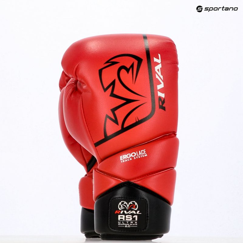 Bokso pirštinės Rival RS1 Ultra Sparring 2.0 red 7