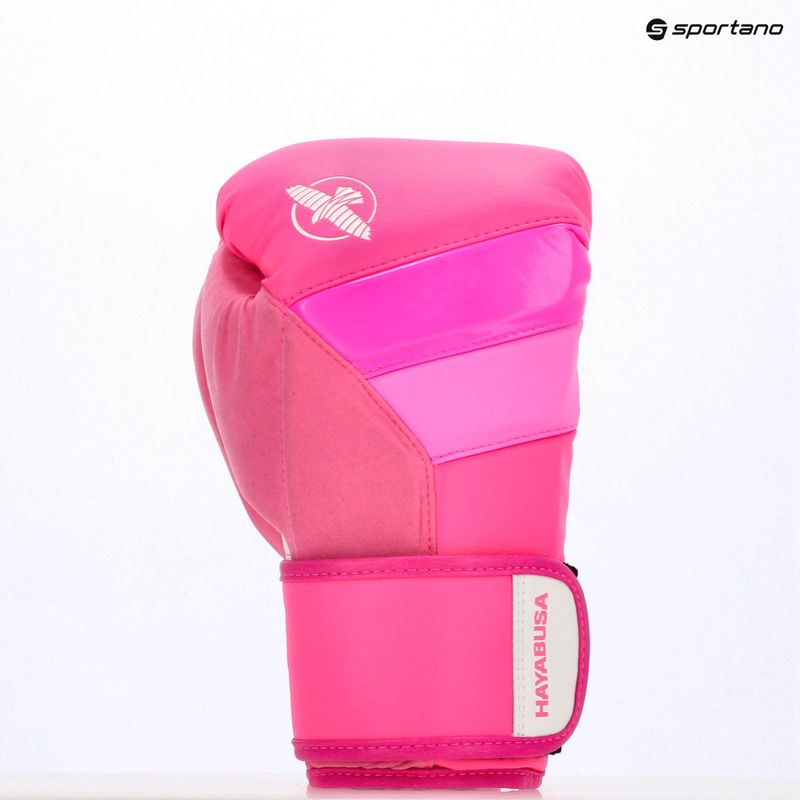 Bokso pirštinės Hayabusa T3 Neon neon pink 8