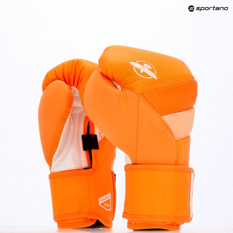 Bokso pirštinės Hayabusa T3 Neon neon orange 8