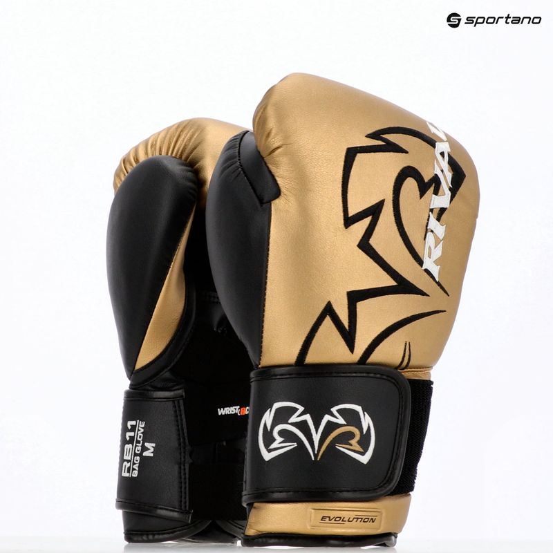 Bokso pirštinės Rival RB11 gold 6