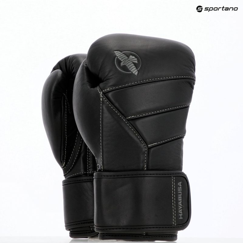 Bokso pirštinės Hayabusa T3 Kanpeki jet black 13