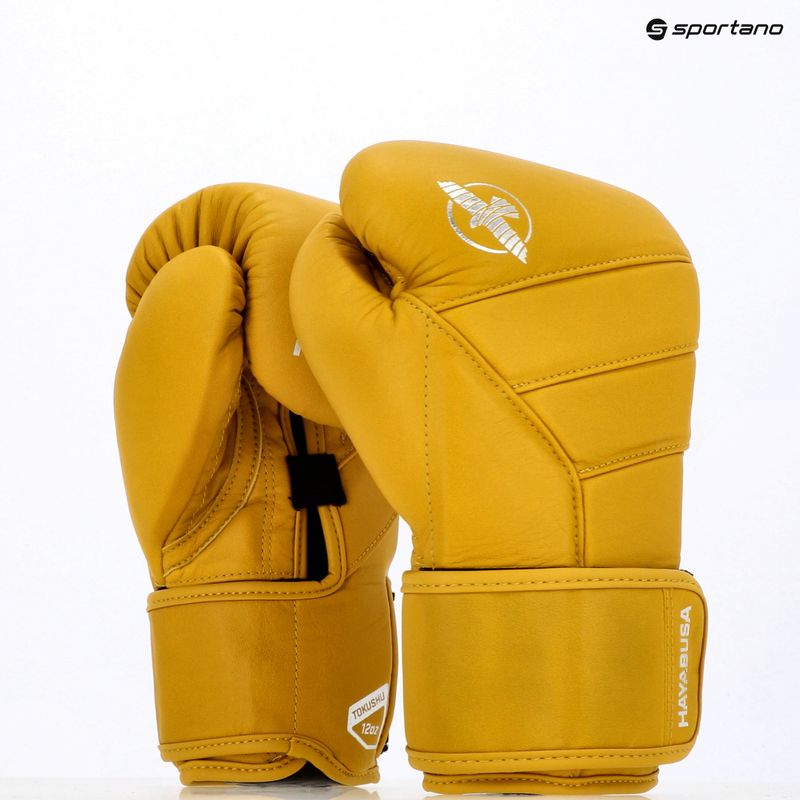 Bokso pirštinės Hayabusa T3 Kanpeki tiger yellow 14