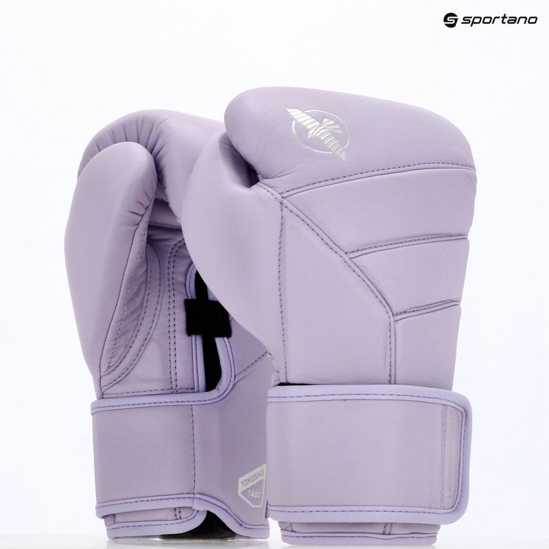 Bokso pirštinės Hayabusa T3 Kanpeki wisteria purple 15