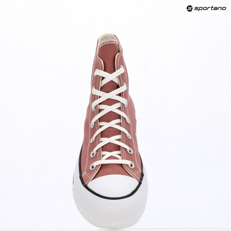 Moteriški sportbačiai Converse Chuck Taylor All Star Lift Hi light saddle/natural ivory 9