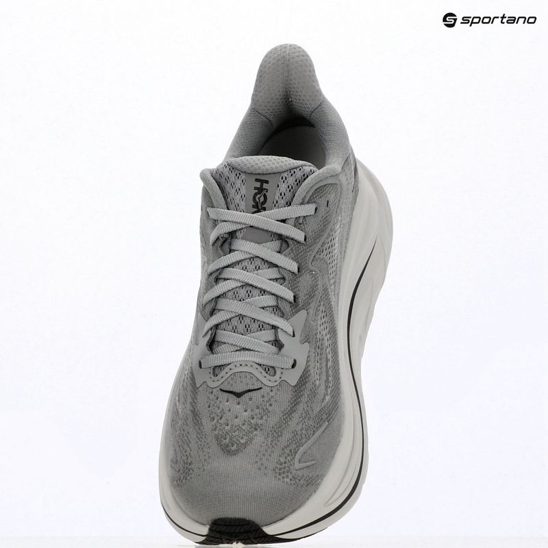 Vyriški bėgimo batai Hoka Clifton 10 galactic grey/asteroid 9