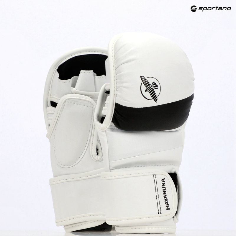 Graplingo pirštinės Hayabusa T3 Hybrid white/black 8