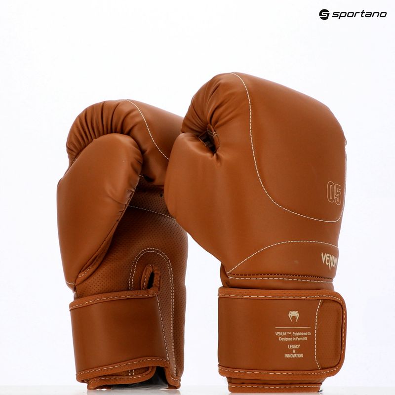 Vyriškos bokso pirštinės Venum Impact Evo VENUM-05061-058 chocolate 6