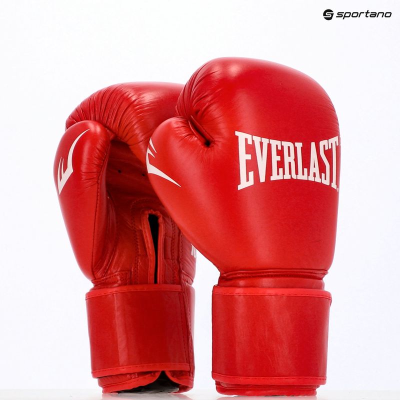 Bokso pirštinės Everlast Amateur Competition H&L red 3